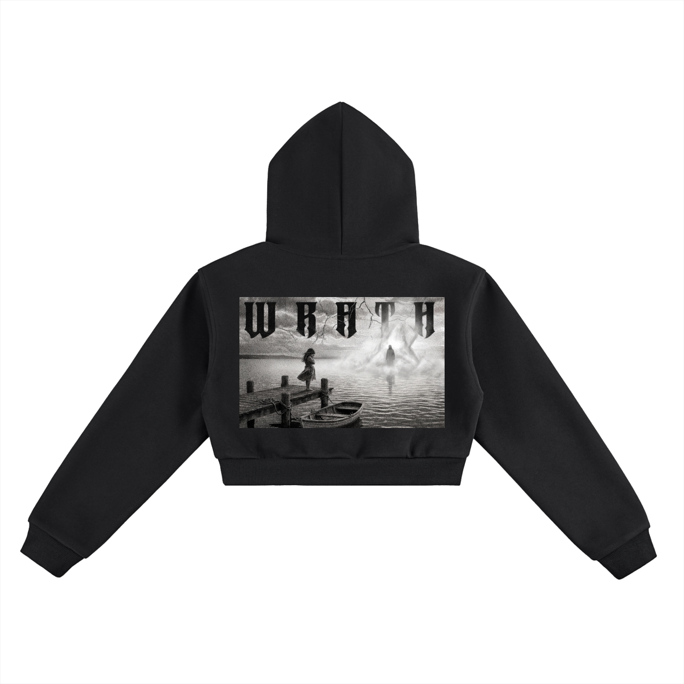 CONVICTION Cropped Hoodie