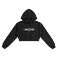 CONVICTION Cropped Hoodie